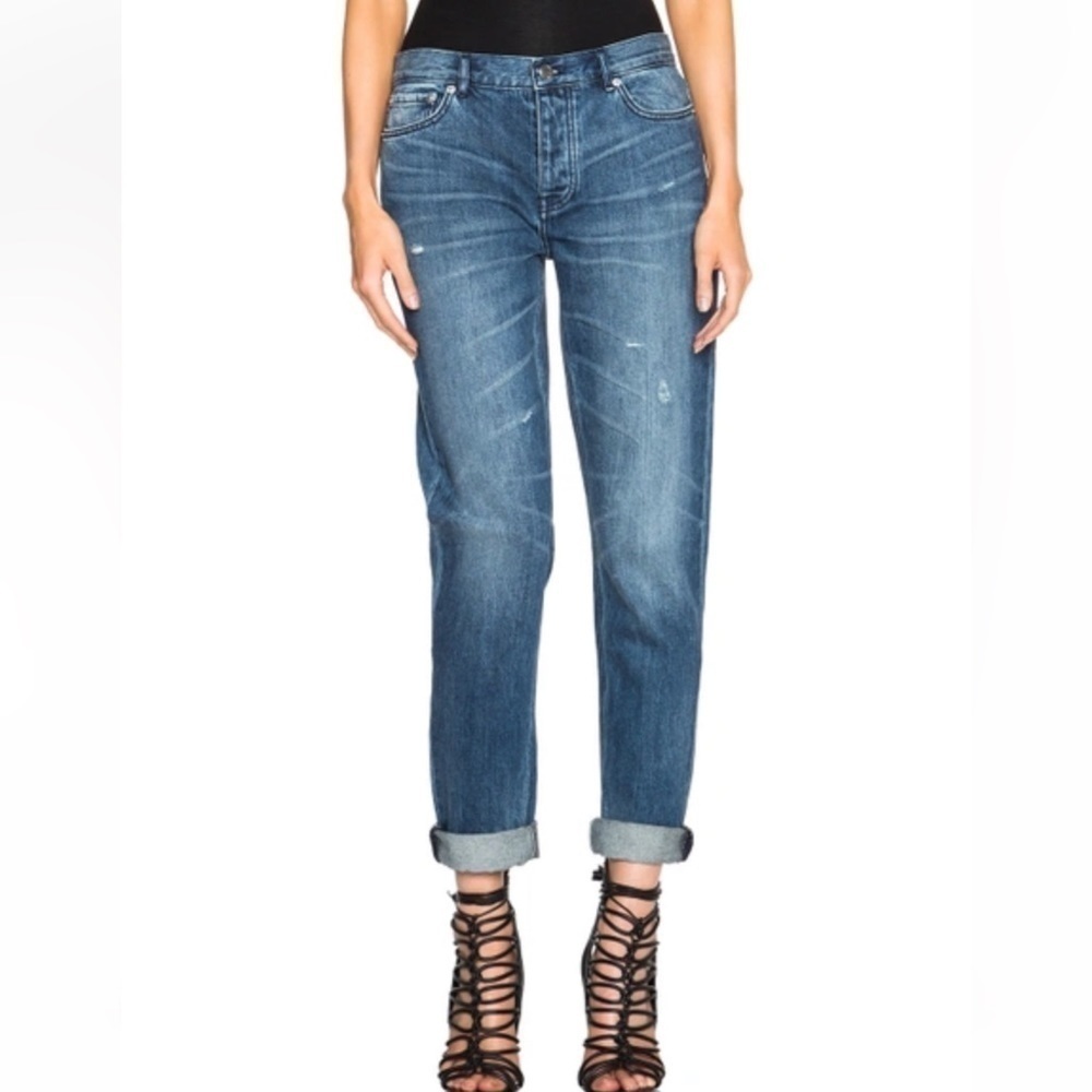 Blk DNM Jeans 11 Eggert Blue. Size 25.
